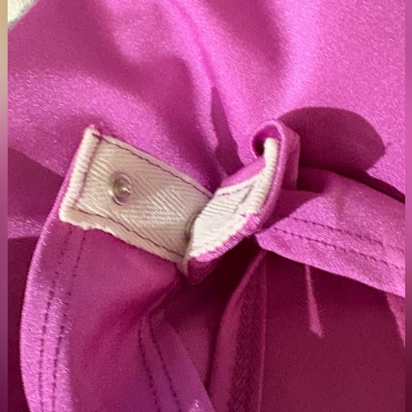 FashionNova purple clear strap body suit - Picture 3 of 4